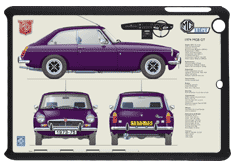 MGB GT 1973-75 Small Tablet Covers
